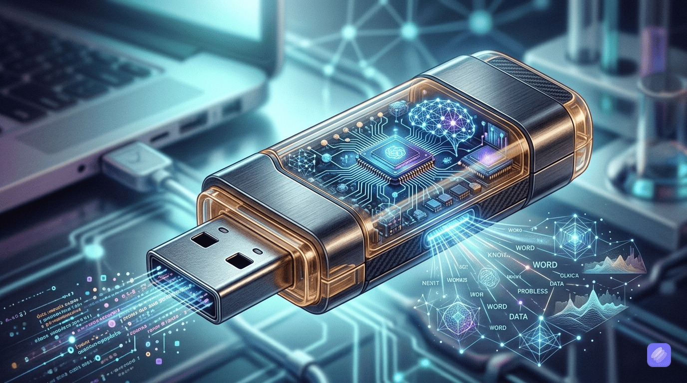 How to Run a Private LLM on a USB Drive (Beginner Guide 2026) featured image