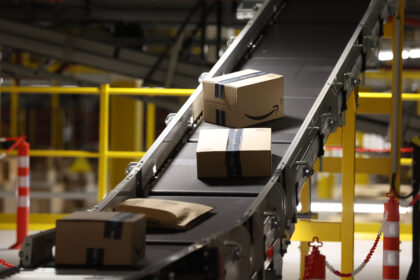 Amazon packages and AI generated product images with seller compliance requirements