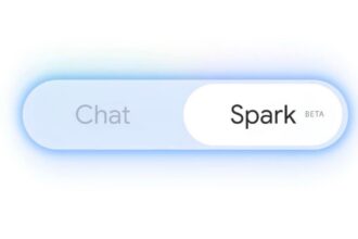 Google Gemini Spark logo with a dramatic price reduction arrow against a tech background