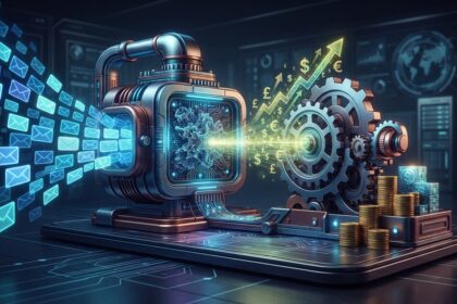 AI-powered email marketing tools compared on screen with revenue analytics