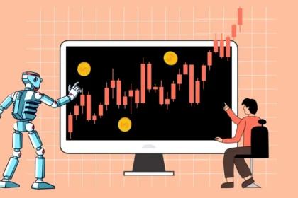 AI-powered financial planning and budgeting tools on a modern interface