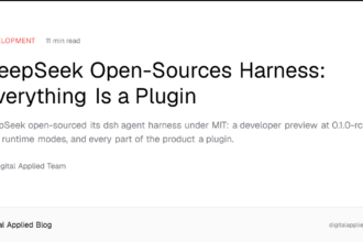 DeepSeek Harness open-source AI agent framework - web UI screenshot