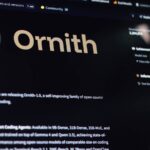 Ornith 9B local vision LLM running on laptop