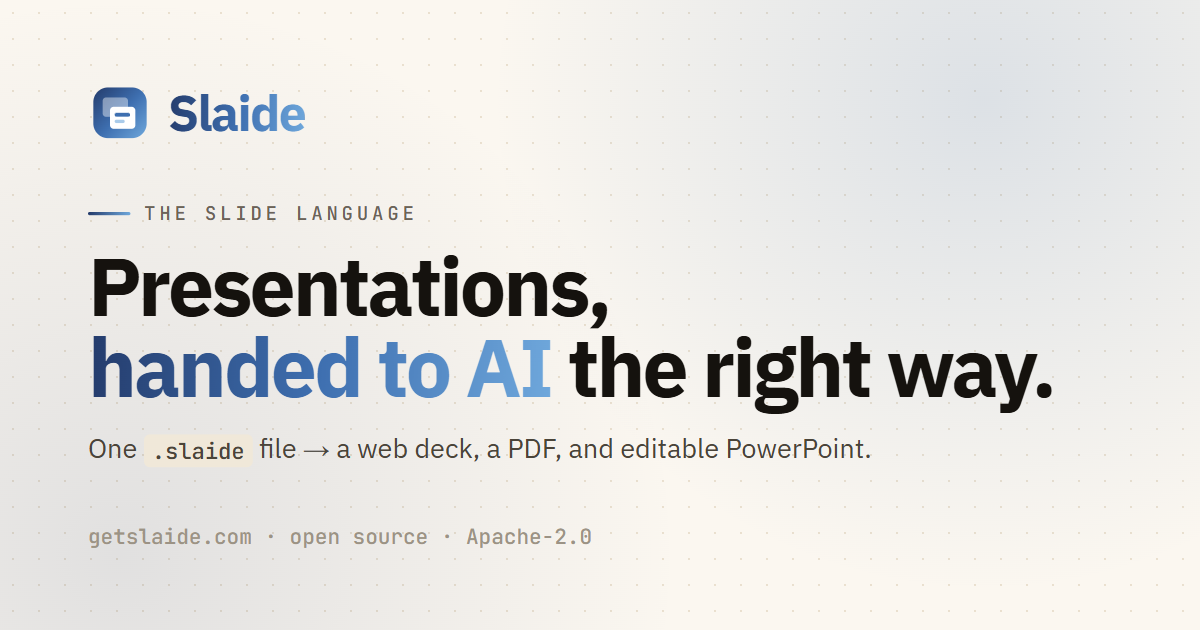 Featured image for article about Slaide AI presentations