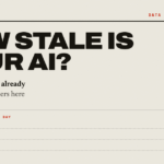 Chart of AI model release dates next to their training cutoff dates