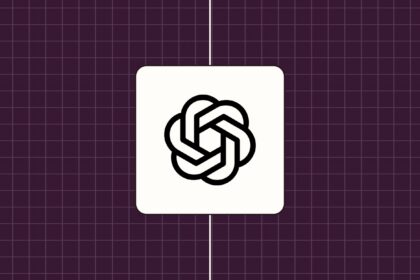 Zapier and ChatGPT logos on a purple background, illustrating ChatGPT automation