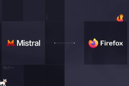 Firefox and Mistral partnership announcement banner