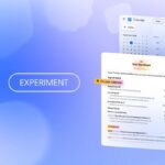 Google CC family AI agent interface on a laptop in a busy kitchen