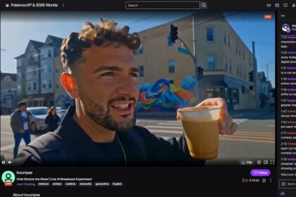 Real-time AI video generation stream interface