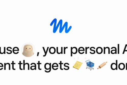 Meta Muse AI agent app interface on a MacBook desktop
