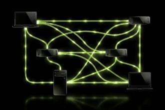 Screenshot showing computers connected through the Nvidia PAIR interface