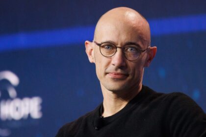 Tobi Lutke, Shopify's chief executive, speaking at a public event