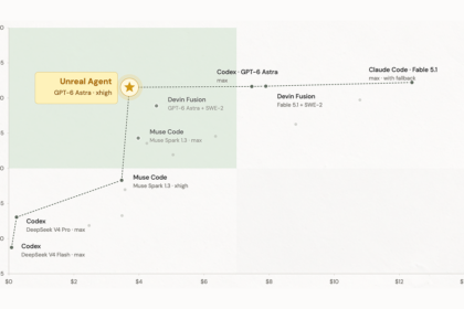 Terminal window running an async coding agent while tasks execute in parallel