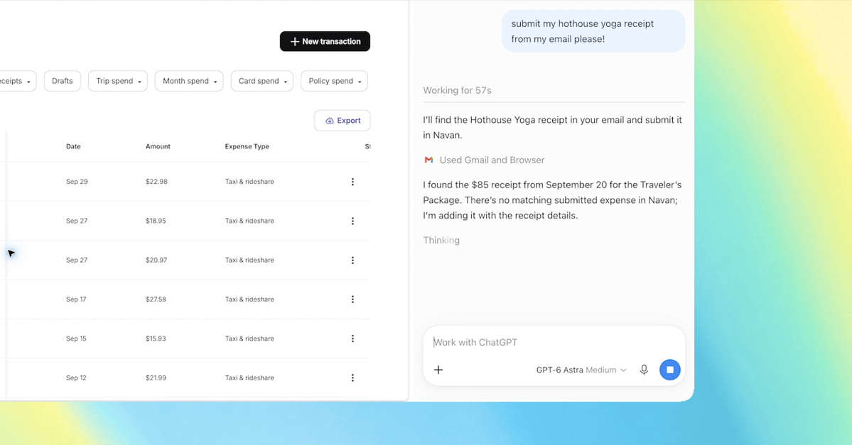 ChatGPT panel open beside Chrome browser tabs during a comparison task