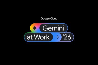 Google Cloud Gemini at Work event stage presentation about the Gemini agent