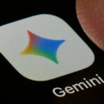 Google Gemini app on a phone screen