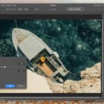 PhotoCraft image editor interface with layers panel open on a laptop screen