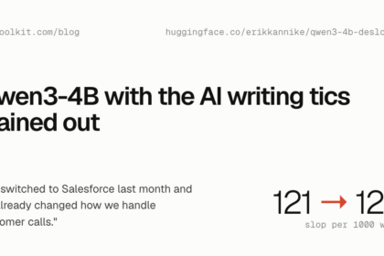 Laptop on a desk running a small local AI model in a home lab